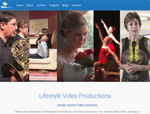 Tablet Screenshot of lifestylevideos.com.au